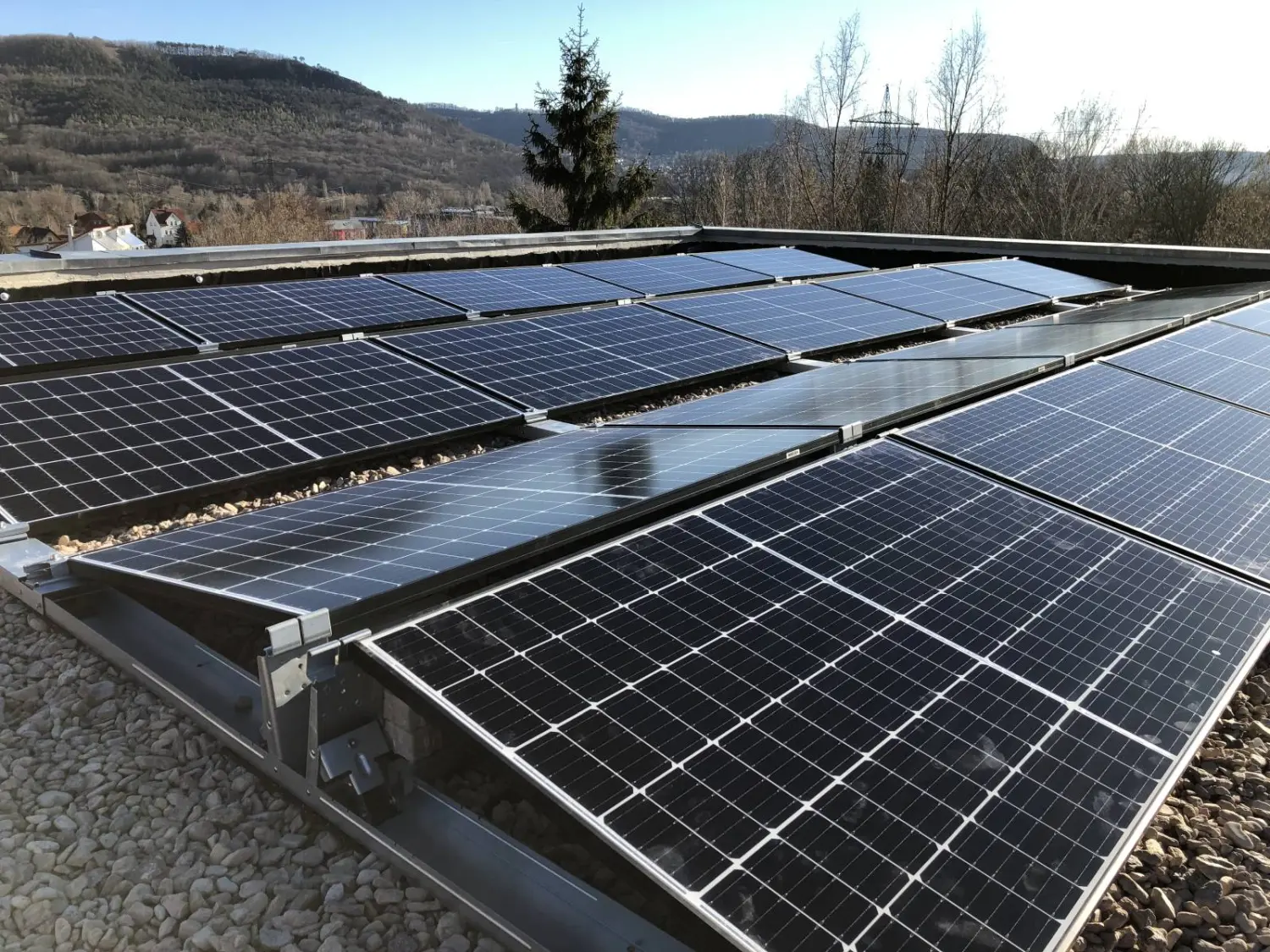 PV-Anlage Einfamilienhaus vom Solarzentrum Thüringen