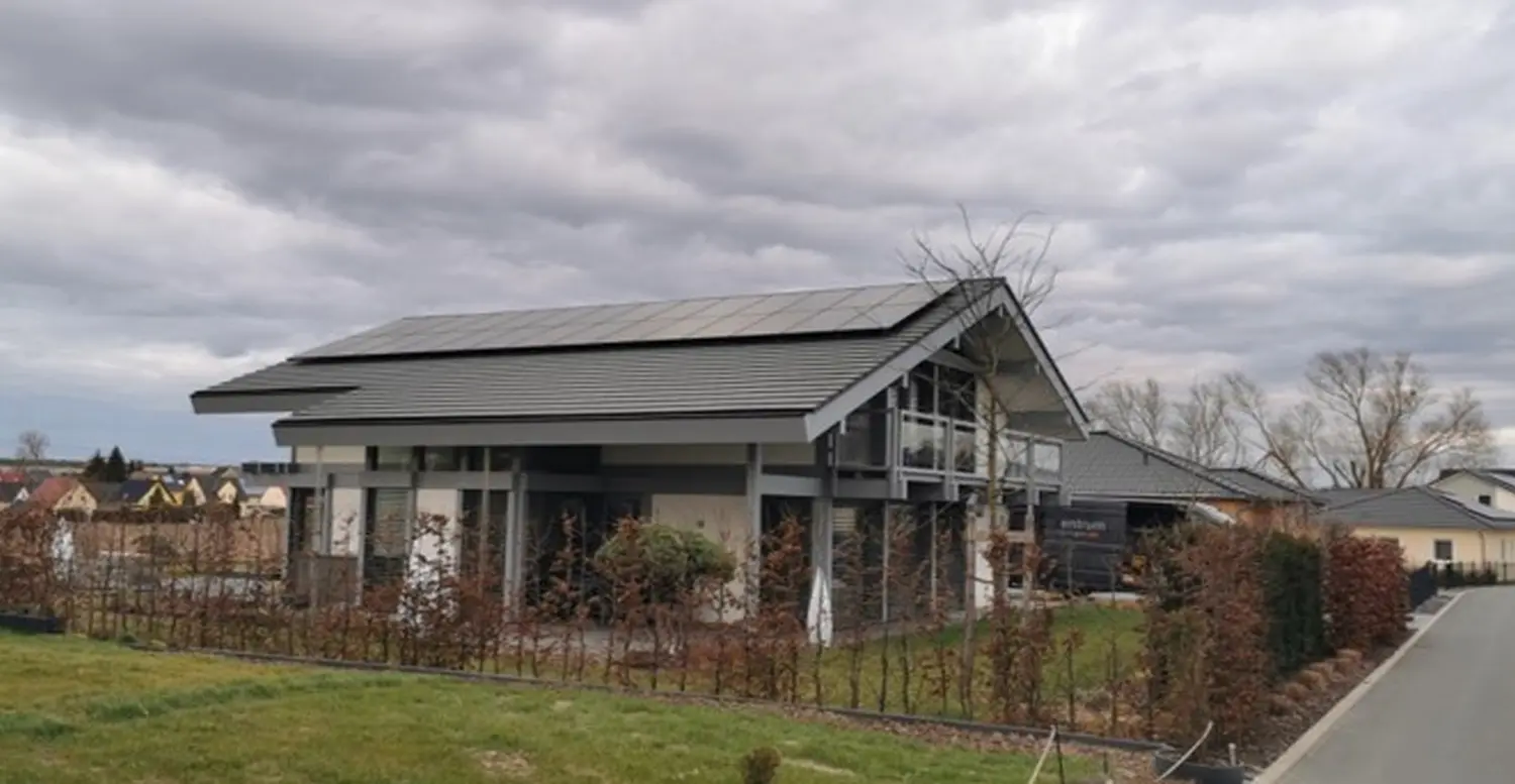 PV-Anlage Einfamilienhaus vom Solarzentrum Thüringen