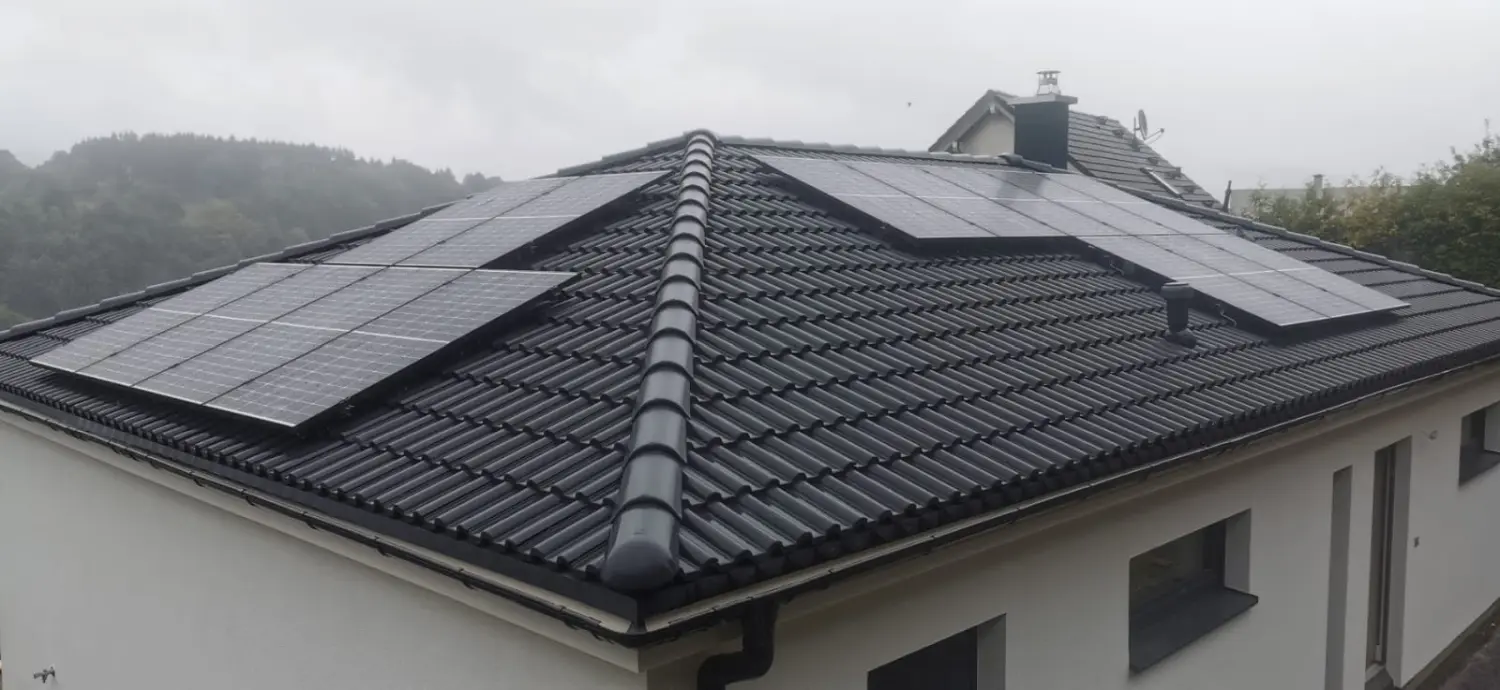 Gestell (Unterkonstruktion) vom Solarzentrum Thüringen