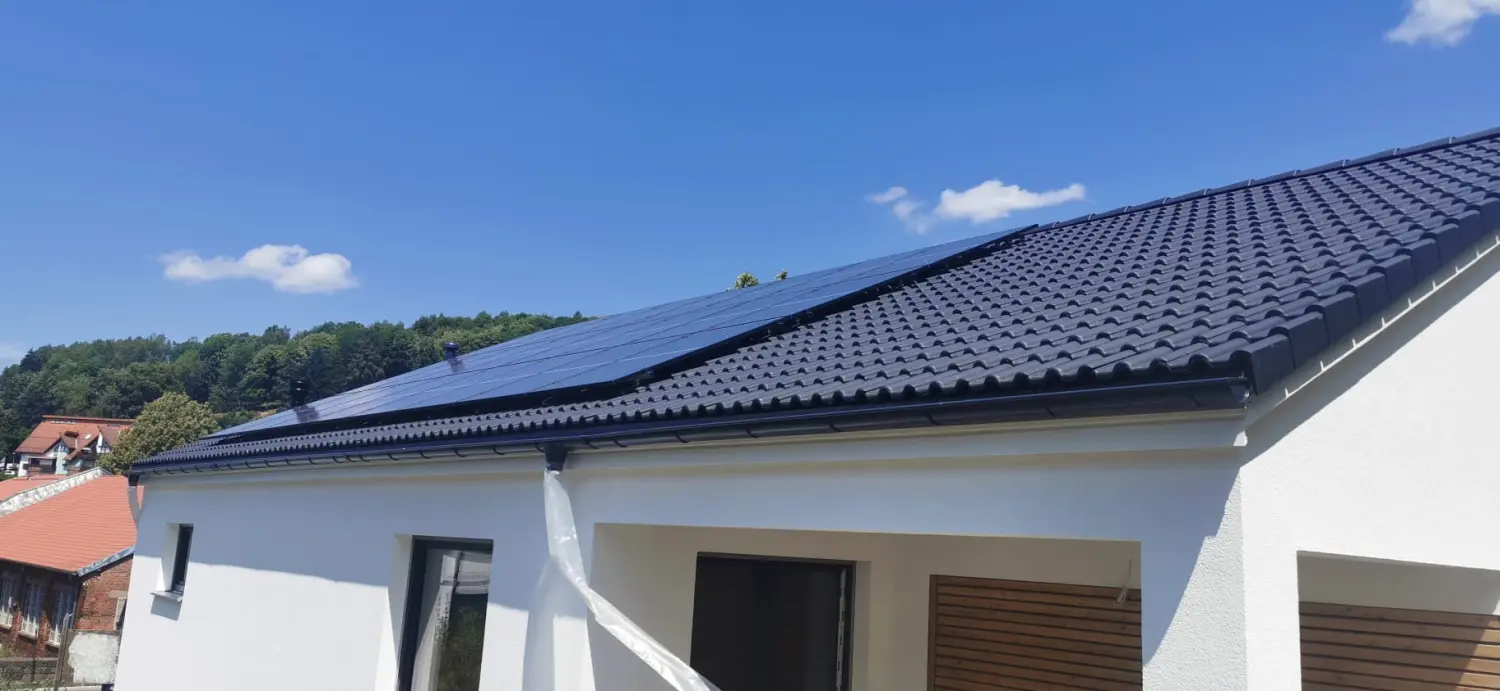 Gestell (Unterkonstruktion) vom Solarzentrum Thüringen