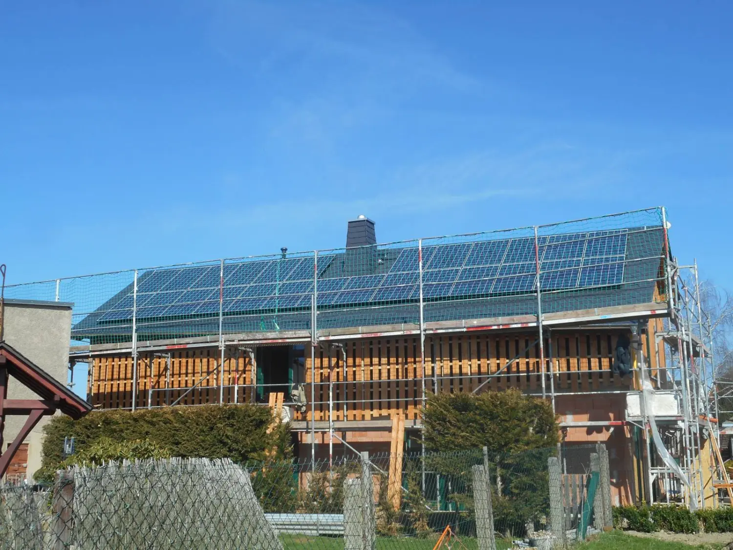 PV-Anlage Einfamilienhaus vom Solarzentrum Thüringen